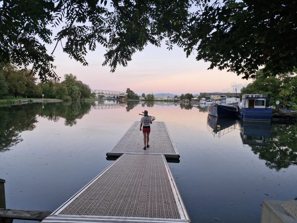 Stage d'aviron de rivière